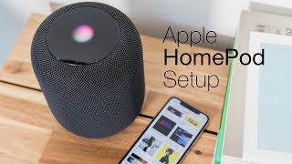 How to set up the Apple HomePod Unboxing and setup [upl. by Ofella968]