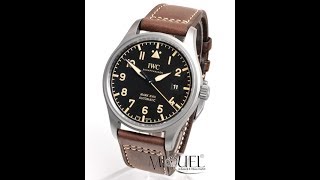 IWC Pilots Watch Mark XVIII Heritage Referenz IW327006 FM11823 [upl. by Anaicul857]