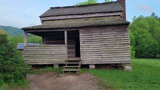 Smoky Mountains Cades Cove Homestead Ghost Tour subscribe youtube ghost [upl. by Nerhe814]