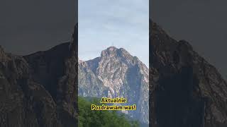 giewont zakopane aktualnie góry górale [upl. by Amsab]