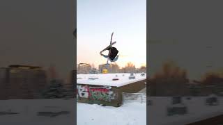 Cork 720 in the Streets of Finland  Real Skifi x Warren Miller Entertainment [upl. by Otrevogir]