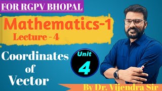 Unit4 lec4 coordinates of vector [upl. by Ademordna]