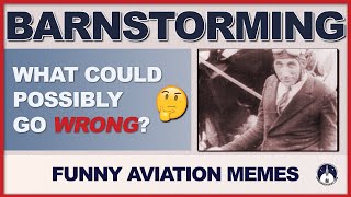 Funny Barnstorming 1920s Footage  Daredevil Stunt Aviation Meme  AeroSpaceNewscom [upl. by Corine]