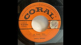 Teresa Brewer  A Tear Fell（1956） [upl. by Mimajneb]