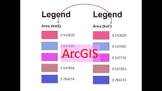 How to add superscript and subscript in Legend Title in ArcGIS [upl. by Gilberte543]