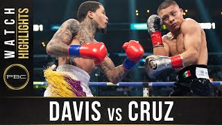 Davis vs Cruz HIGHLIGHTS December 15 2021  PBC on Showtime PPV [upl. by Gorlin]