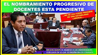 😱🔴El nombramiento progresivo de docentes esta pendienteellos pasaron todoQUE LOS RECONOZCAN [upl. by Eynahpets]