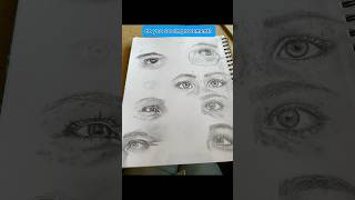 I Tried to Draw Realistic Eyes [upl. by Barta]