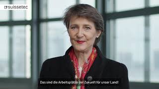 suissetec Jahresbericht 2020 Simonetta Sommaruga Bundesrätin [upl. by Ynffit]