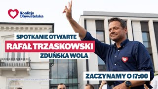 Rafał Trzaskowski  Spotkanie otwarte Zduńska Wola 20092023 [upl. by Audrit]