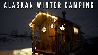 Hunkering Down for a Snowstorm Inside a Cozy Homemade Truck Camper vanlife asmr alaska [upl. by Yemirej145]