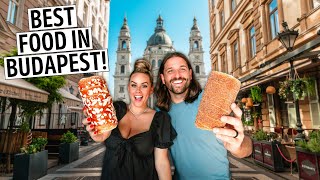 Hungarian Food Tour  What amp Where to Eat in Budapest Hungary  First Timer’s Guide [upl. by Gustie]