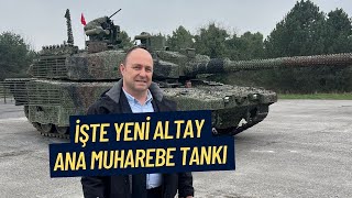 İşte Yeni ALTAY tankı altay tank bmc [upl. by Aisor]