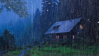 Fall Asleep With The Soothing Sounds Of Rain And Thunder  ASMR Study Relax with Rain Sounds [upl. by Allenrad]