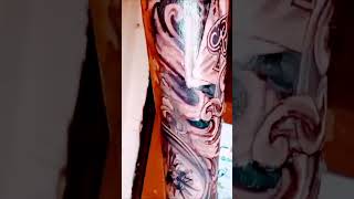 Full Sleeve Tattoo nathanmiano tattoo nathanmianotattoo fullsleeves viralvideo tattooed [upl. by Kaczer]