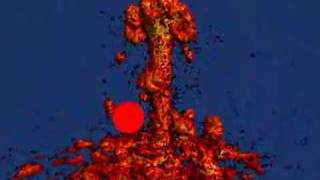 CUDA lava simulation [upl. by Neyrb371]