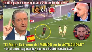 DESTROZADOS PERIODISTAS ESPAÑOLES REACCIONARON ASI a COLOMBIA VS ESPAÑA 01 HOY [upl. by Stevy]