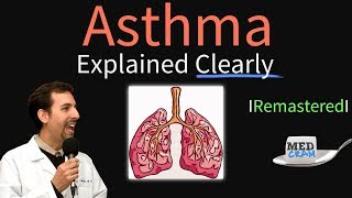 Asthma Explained Clearly Remastered  Pathophysiology Diagnosis Triggers [upl. by Karylin242]