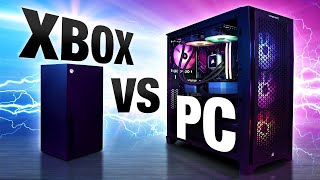 Xbox Series X vs Gaming PC  Which is Best for YOU [upl. by Gnoc]