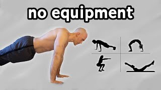 My Calisthenics Beginner Routine With NO EQUIPMENT [upl. by Lenzi791]