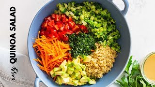 Easy Quinoa Salad [upl. by Trefler]