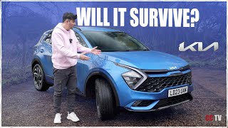 KIA SPORTAGE PHEV 2024 REAL RANGE TEST  HOW MANY MILES 😱 [upl. by Aivax]