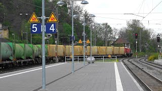 Bahnhof Coburg Müllzug mit BR294 DB Cargo Lichtenfels➡️Coburg Neuses [upl. by Hafeenah]