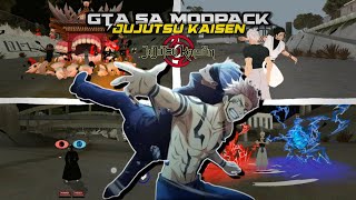 Download  Gta SA Modpack Jujutsu Kaisen ApkData Size 700MB Spesial Mod Gojo Mode Boss 🔥 [upl. by Fiora492]