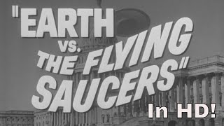 quotEarth vs the Flying Saucersquot1956 Trailer  FULL HD Ray Harryhausen Sci FI Classic [upl. by Ahsenik]