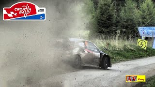 WRC Croatia Rally 2024  SPEED amp MAXIMUM ATTACK 🔥 AVRacing crash rally wrc flatout maxattack [upl. by Donell]