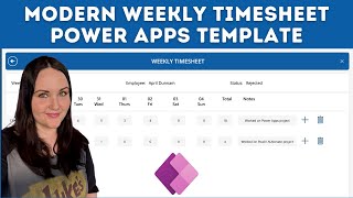 Master Your Time with the Modern Weekly Timesheet Power Apps Template [upl. by Dara]