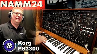 NAMM 2024  Korg  PS3300 [upl. by Maurice767]