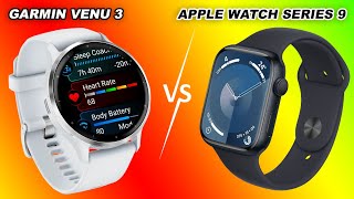 Apple Watch Series 9 vs Garmin Venu 3 [upl. by Rhea]