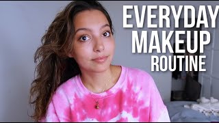 MY EVERYDAY BRONZY GLOWY MAKEUP ROUTINE [upl. by Maril186]