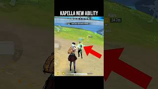 KAPELLA CHARACTER NEW ABILITY🔥FREE FIRE KAPELLA CHARACTER ABILITY TEST AFTER OB45 ffa2bgaming [upl. by Heman]