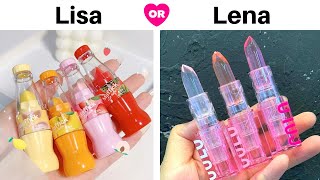 LISA OR LENA 💗  Beauty products  4 [upl. by Lelia740]