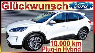 Ford Kuga Plugin Hybrid  10000 km Fazit  24 Monate Langzeittest  Ford Kuga PHEV  eMobilität [upl. by Nwahsram]