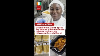 Elle révolutionne le ClaClo en Côte dIvoire  Laetitia Mobio Reine du beignet de plantain 🇨🇮🍌 [upl. by Eahc275]