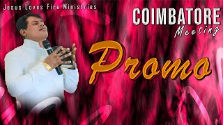 COIMBATORE MEETING PROMO  SEP 16  JESUS LOVES FIRE MINISTRIES [upl. by Nerte]