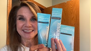 Lumineux Whitening Set No PeroxideFluoride Enamel Safe Whitening Strips amp Toothpaste NonToxic [upl. by Sev]