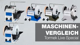 Der große Maschinenvergleich  Tormek Live [upl. by Ettenrahc]