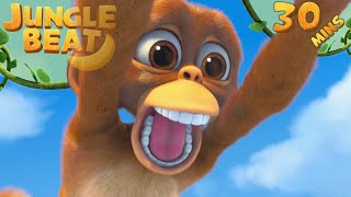 Munki has TWO Eggs to catch  Jungle Beat Munki amp Trunk  Full Episodes  Kids Cartoon 2024 [upl. by Ennylyak]