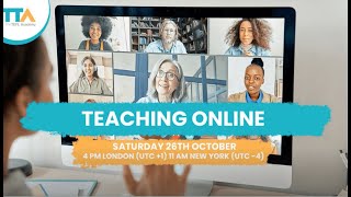 Teaching Online  The TEFL Academy [upl. by Roselani]