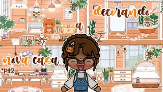 🍂°•☆Decorando a nova casa PT2☆•° Toca Boca World 🕸SEM VOZ🎙 [upl. by Sarene]