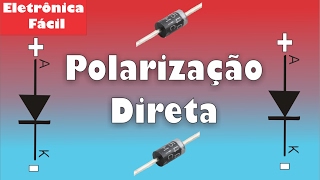 Diodo Retificador  Polarização Direta  Simulação  Eletrônica Fácil [upl. by Procter]