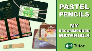 Materials I Recommend for Pastel Pencils [upl. by Elvin]