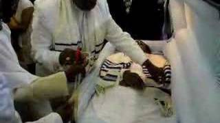 The Cutting of the Tallits of Rabbi Simcha Michol [upl. by Sihun]