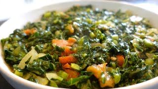 How to Make Collard Greens African Style Easy Recipe for Beginners [upl. by Naiva434]