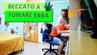 BECCATO A FUMARE ERBA DAI MIEI GENITORI SCHERZO EPICO [upl. by Ynehteb]