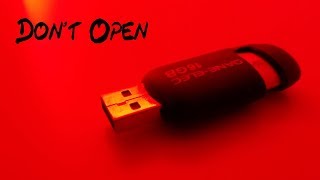 Buying a Real Dark Web Mystery Box Part 2  Whats on The Thumb Drive Very Scary [upl. by Alleram240]